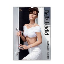 Sexy Bella Hadid Beautiful 2027/28 personalised Calendar Choose Start