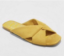 dv mustard yellow sandals