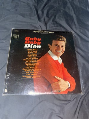 Dion Ruby Baby LP Nm Near Mint Us Columbia Vinyl 1963 Mono CS 8810