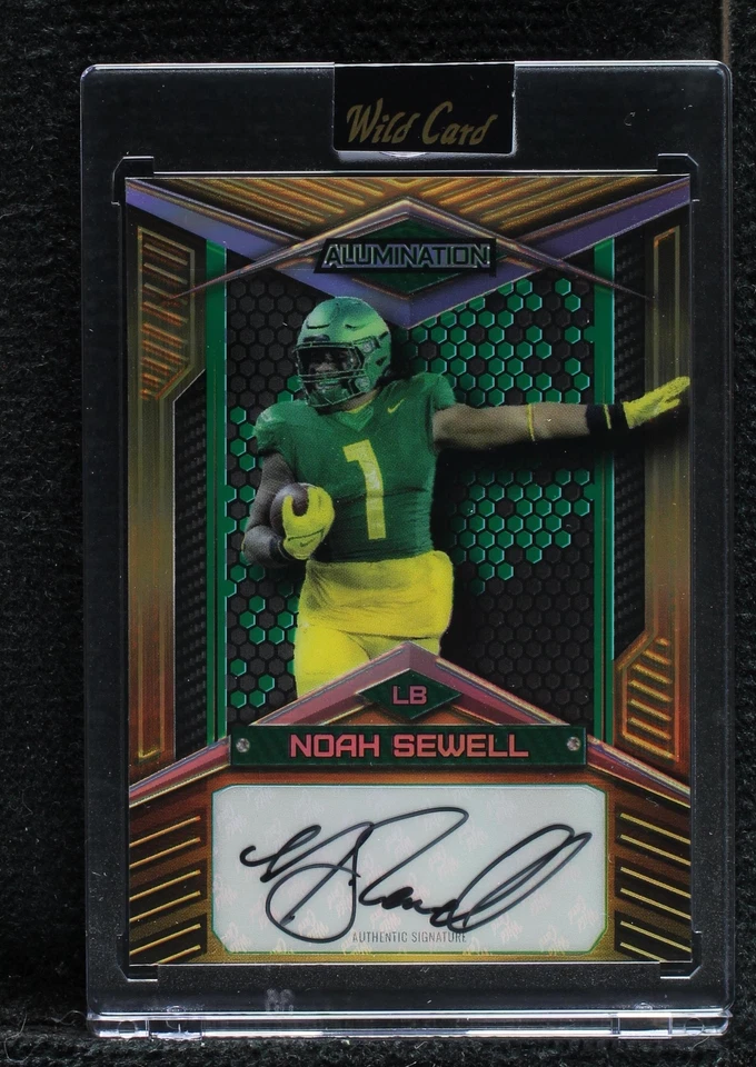 2023 Wild Card Alumination Draft Noah Sewell #AB-93