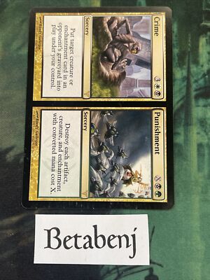 Magic: The Gathering - Crime // Punishment (Delitto // Castigo) - Rara, Set Dissension (DIS) - Carta Singola MTG