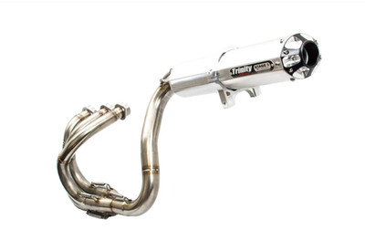 Trinity Racing Single Full System Stage 5 Exhaust Muffler Yamaha YXZ 1000 R