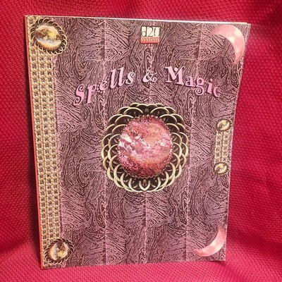 SPELLS & MAGIC D20 Game System RPG guide VTG 2001 ad&d bastion Witt Crow Ham D&D