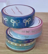 Simply Gilded Washi Tape Set New