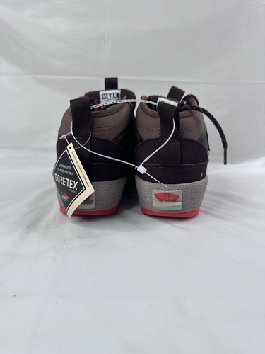 Vans MTE Half Cab Gore-Tex Brown Comfort Ultracushion Insulated Men 8.5 Women 10 - Picture 5 of 12