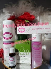 5pcs FC75 PARIS Lightening Body Lotion, Glycerin, Serum, Soap & Face Cream👌👌