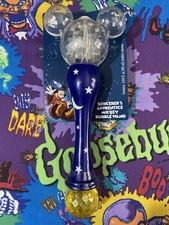 Rare 1st Edition Disney Parks Sorcerer Mickey Light Up Bubble Wand Opaque Base