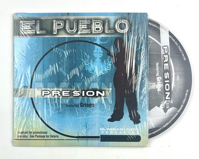 #ad El Pueblo “Presion” Featuring Gringo 2005 Promo CD Reggaeton Rare NM $14.99