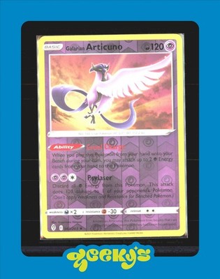 Galarian Articuno 063/203 Reverse Holo R Evolving Skies $2MIN ORDER