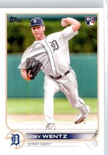 2022 Topps Update Joey Wentz #US295 RC
