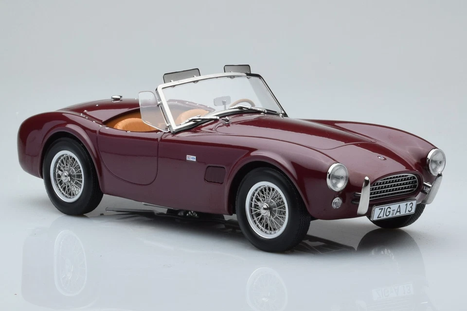 182758 AC Cobra 289 Dark Red Norev 1/18 - Immagine 4 di 4