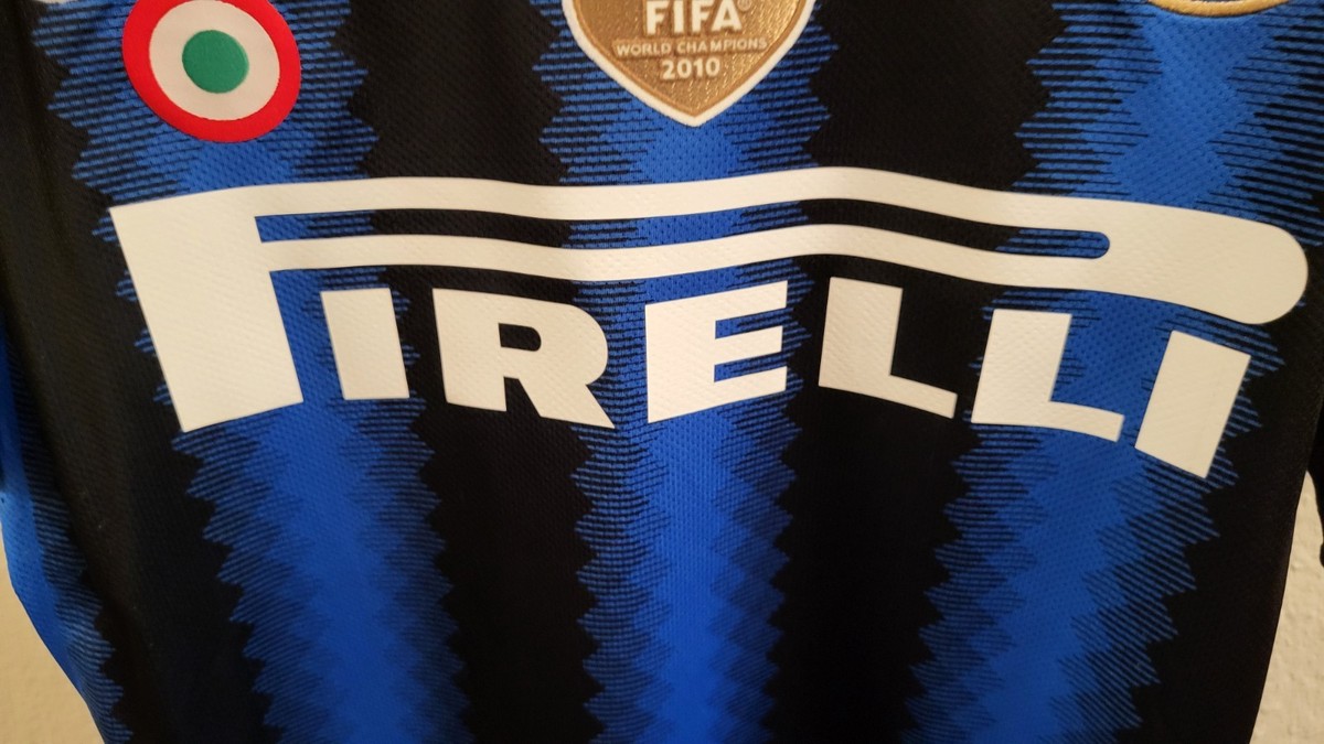2010-11 INTER Milan Home No10 Wesley Sneijder Champions League 
