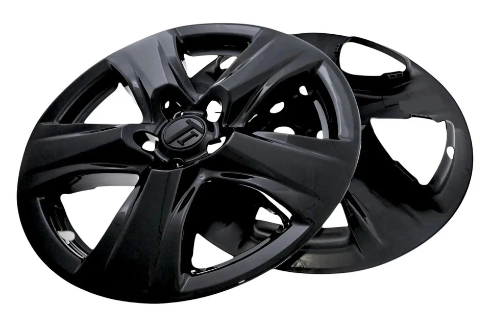 For Toyota Highlander 2020-2024 Trim Illusion 18" Gloss Black Wheel Skin Set - Image 2 of 4