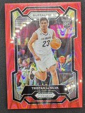 Tristan Da Silva #61 Red Seismic /225 2024 Prizm Draft Picks