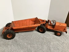 Doepke Model Toys Euclid Pioneer Vintage Bottom Dump Earth Mover Goodyear Tires