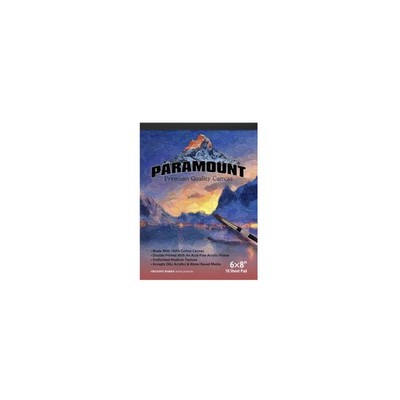 Paramount Universal Primed Premium Cotton Canvas Pads - White - 6x8'', 