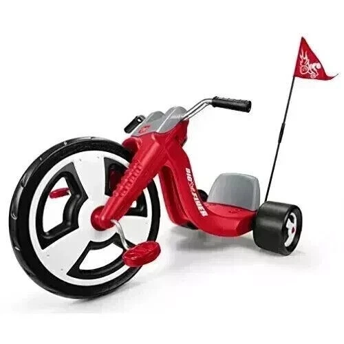 Big Sport Chopper Tricycle 16 inch Front Wheel for Kids, Red, Unisex - Picture 2 of 10