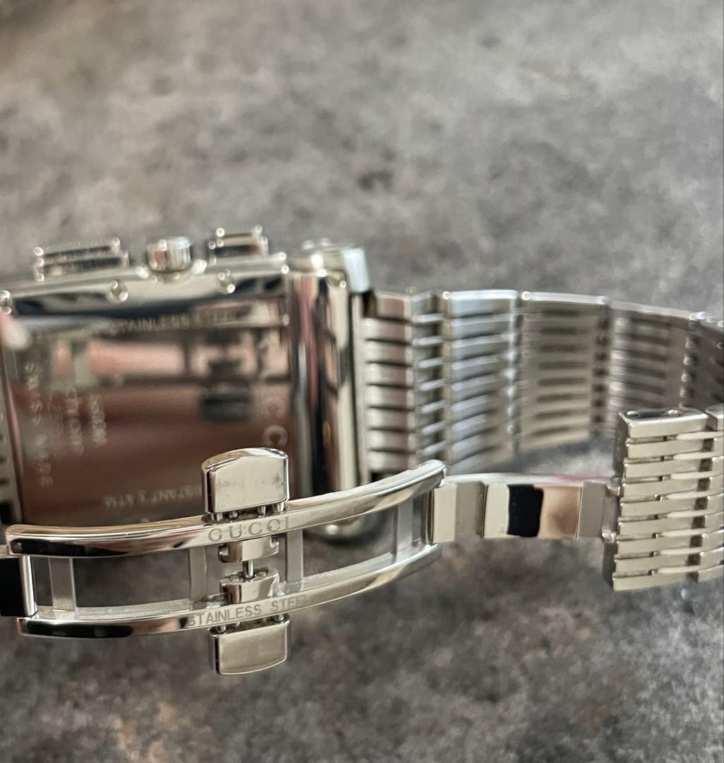 Gucci G Metro Chronograph Watch Used No Box or accessories image 4