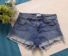 Celebrity Pink Blue Denim Jean Shorts Women Size 7/28