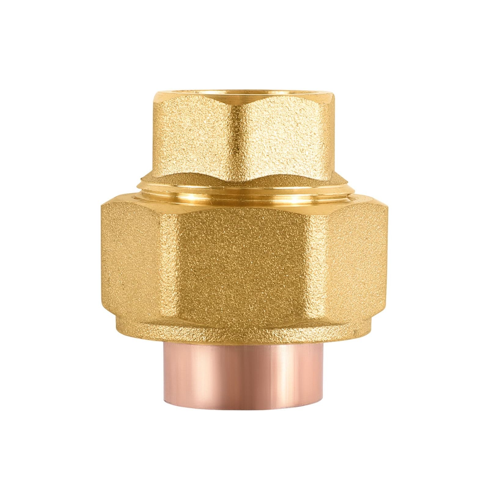 1 PCS 1" C x C Union Copper Sweat Solder Fittings Plumbing Pipe Connection
