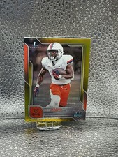 Xavier Brown 2025 Bowman U Chrome Yellow Refractor /350 Virginia Cavaliers