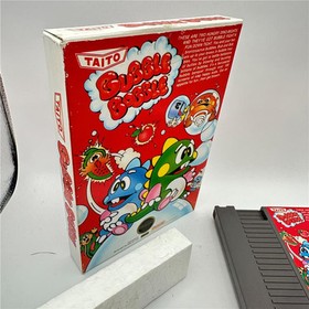 Bubble Bobble (Nintendo NES, 1986) Complete In Box CIB