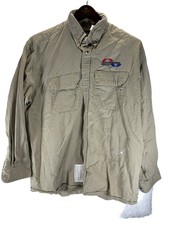Bulwark Excel FR Flame Resistant Work Shirt SLU2KH3 Khaki XL-RG Long Sleeve