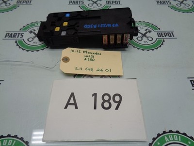 06-12 MERCEDES-BENZ W164 X164 ML350 GL450 BATTERY FUSE RELAY BOX OEM