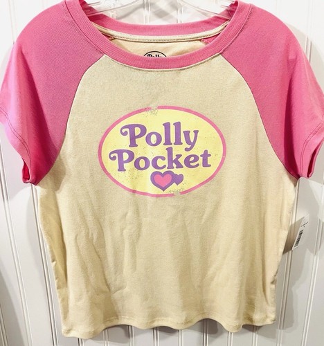 NWT Polly Pocket Women’s T-Shirt Size XL - Nostalgic 90s Tops - Cute