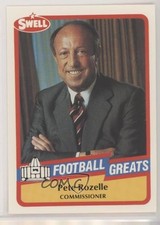 1989 Swell Football Greats Pete Roth Pete Rozelle #128 1m8