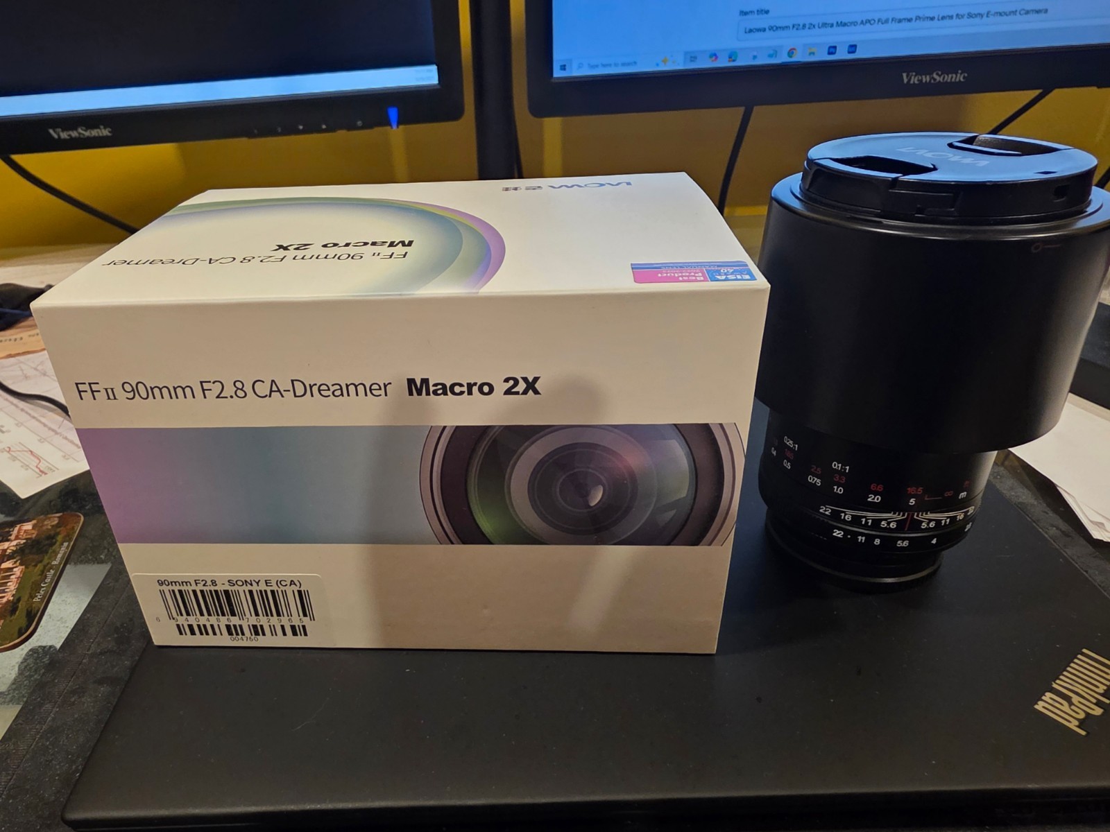 Laowa 90mm F2.8 2x Ultra Macro APO Full Frame Prime Lens for Sony E-mount Camera