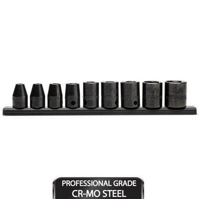 #ad Husky 3 8 in. Drive Standard SAE 6 Point Impact Socket Set 9 Piece $19.95