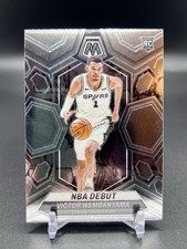 Victor Wembanyama RC 2023-24 Panini Mosaic Basketball NBA Debut #257