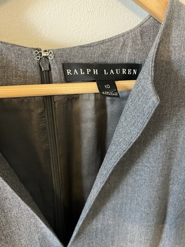 Ralph Lauren Black Label Virgin Wool Sheath Dress - Picture 5 of 13