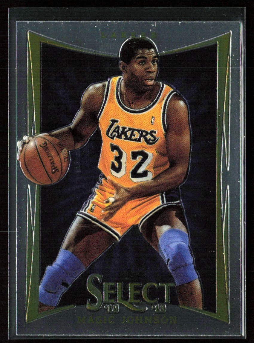 Magic Johnson 2012-13 Panini Select F #135 Los Angeles Lakers