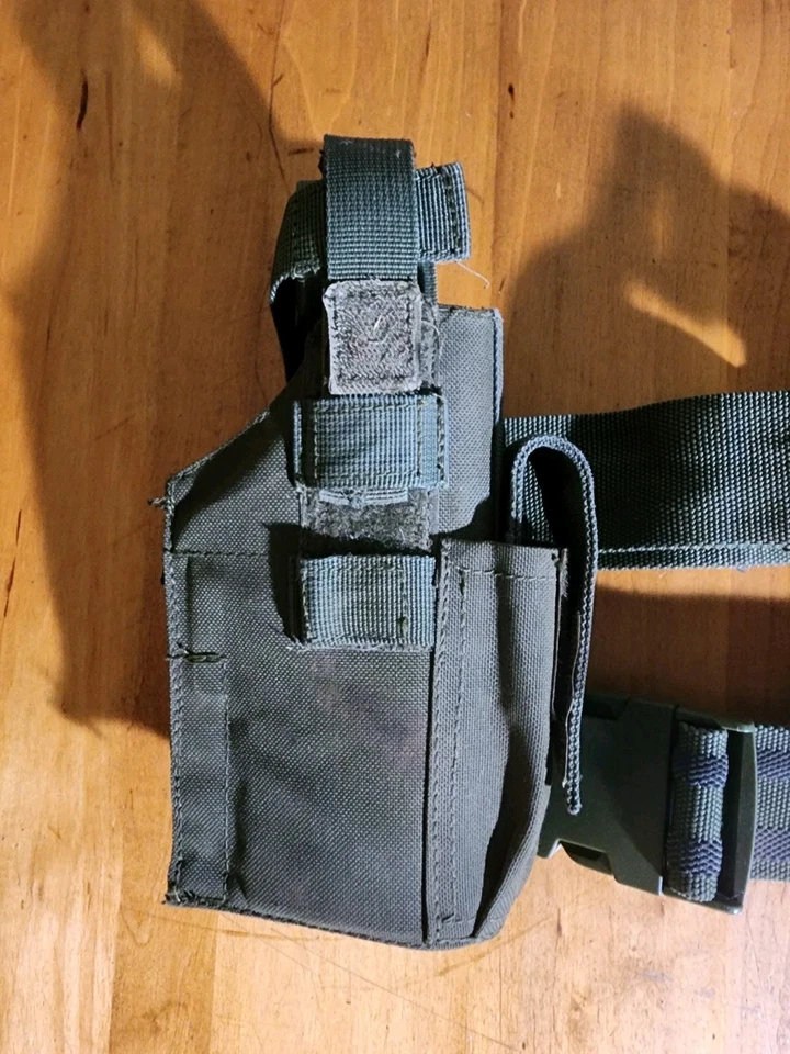 Condor TLH Tactical Drop Leg Holster With Mag Pouch Right Leg  - Image 3 of 4