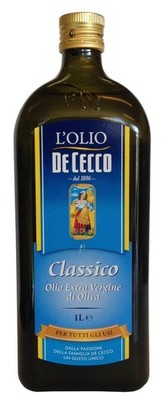 De Cecco Classico Natives Olivenöl Extra Olio Extra Vergine 1 Lt nativ