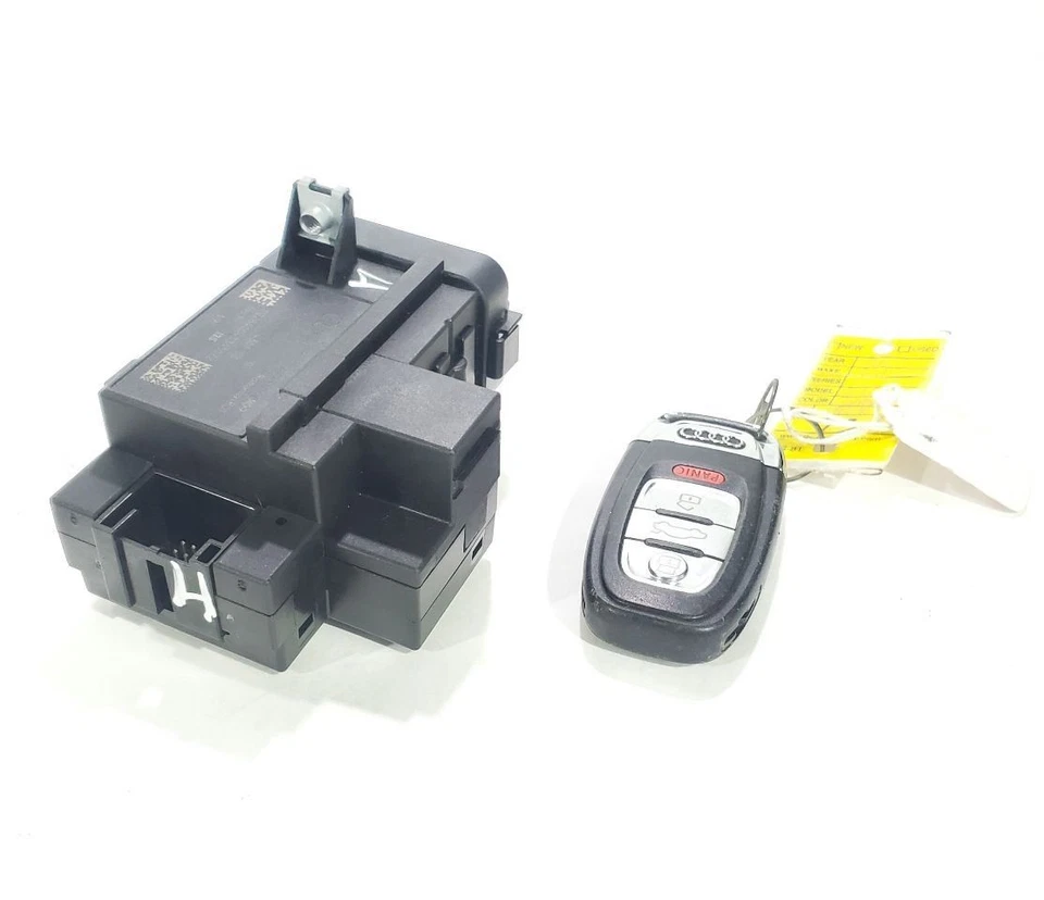 2013 14 15 2016 奥迪 A4 原始设备制造商点火开关钥匙带无钥匙开关组件 — 第 2/4 张图片