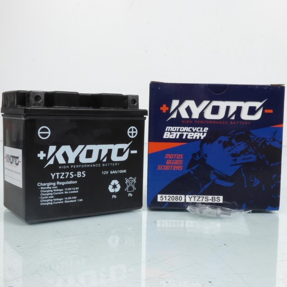 Batterie SLA Kyoto 12V YTZ7S-BS compatible Husqvarna 570 SMR 2001-2004