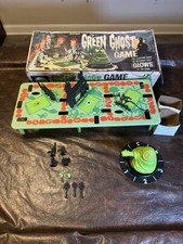1965 Transogram Green Ghost Board Game - Boxed - Incomplete