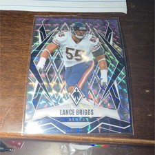 2025 Panini Phoenix Lance Briggs Parallel #90 Chicago Bears NFL Football Card