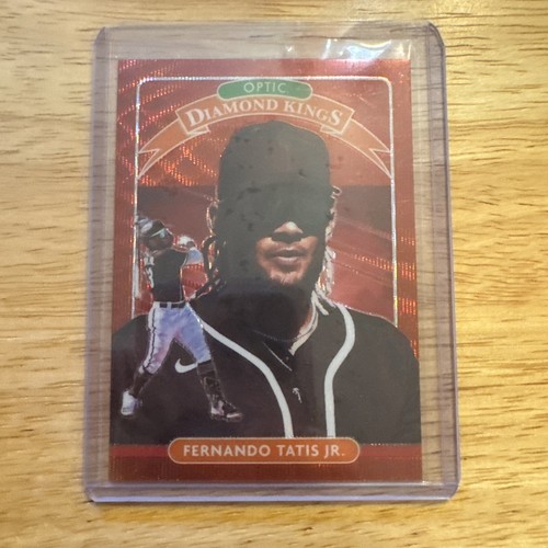 2020 Panini Donruss Optic - Diamond Kings Red Wave Prizm #1 Fernando Tatís Jr. - Picture 1 of 2