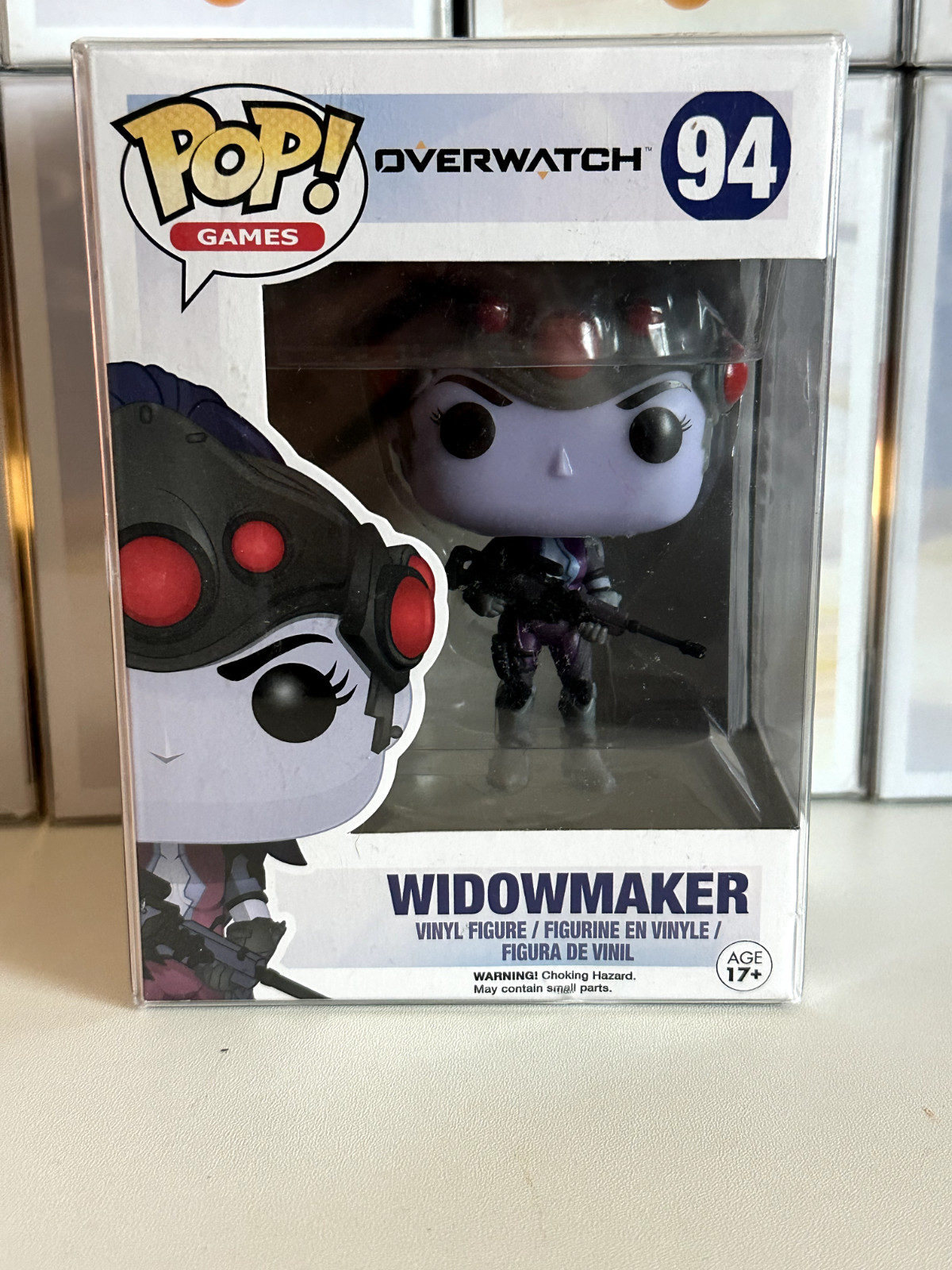 Funko Pop! Games Overwatch Action Figure #94 - Widowmaker Vinyl Figure Nib