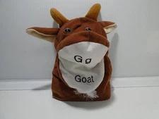 F-A-O SCHWARZ ALPHABET GOAT 6.5" HAND PUPPET PLUSH (ML371)
