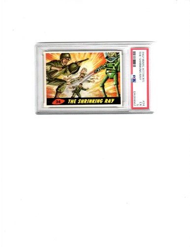 1962 Topps Mars Attacks #24 The Shrinking Ray — PSA 5