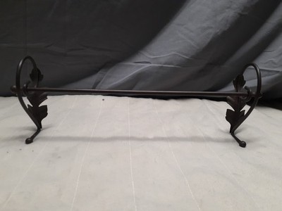 Wrought Iron Wall Mounted Rack . Designed For Hanging Towels Featuring...