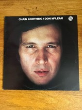 Don McLean – Chain Lightning 12" Vinyl Record LP 1978 EMI UK  Country Rock 