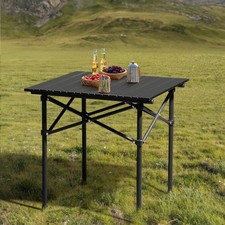 Portable Folding Camping Picnic Table Carbon Steel with Carry Bag for Outdoor