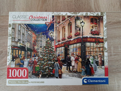 Clementoni Puzzle| Classic Christmas Collection 81498 | 1000 Teile | TOP Zustand