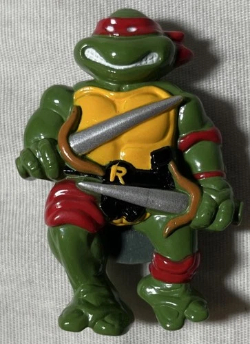 Vintage 1988 Teenage Mutant Ninja Turtles Raphael Tmnt Magnet *FREE SHIPPING*